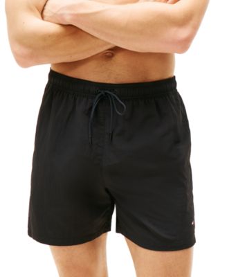 Tommy Hilfiger - Men's Long Drawstring 7" Swim Trunks