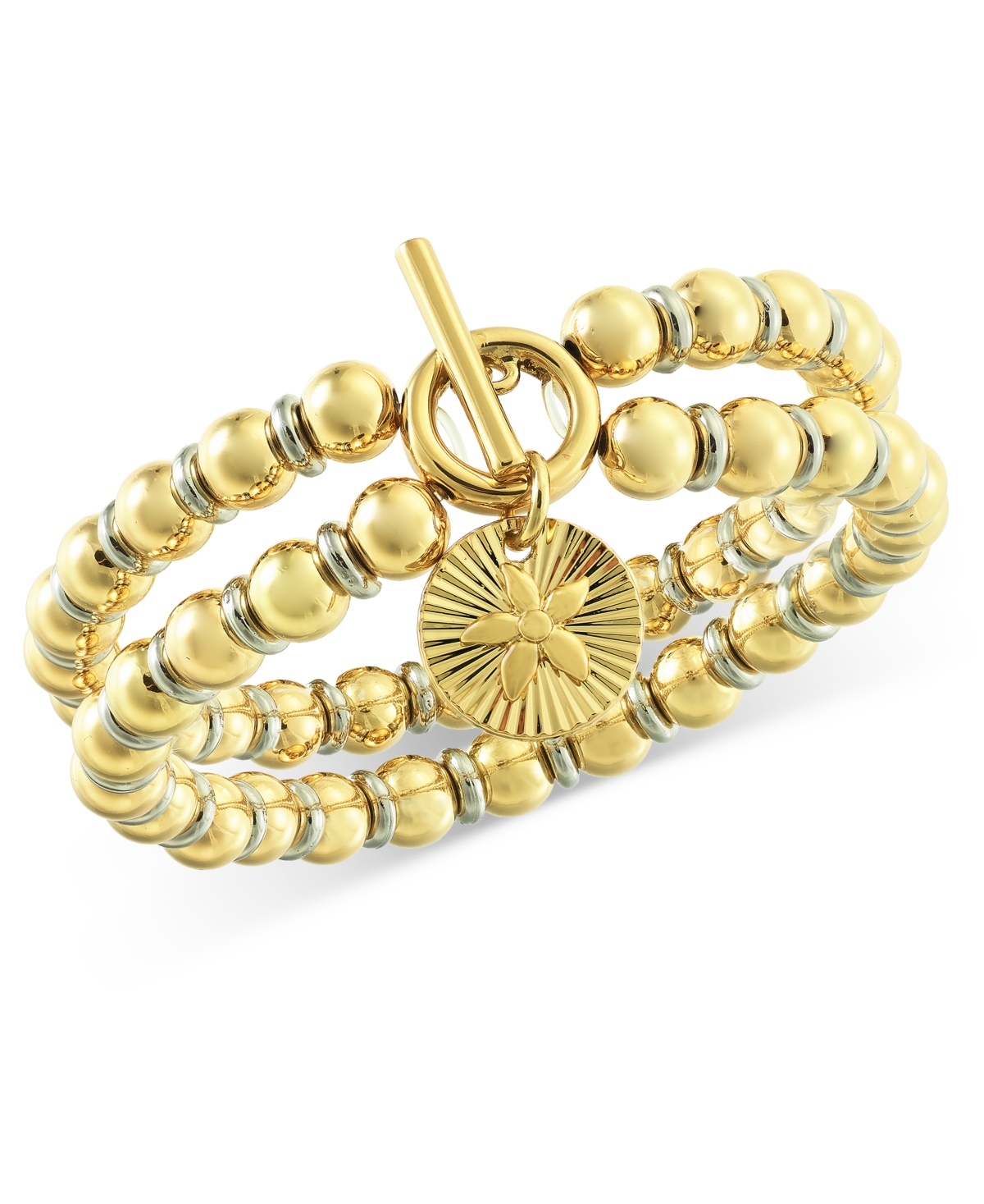 Two-Tone Starfish Charm Stretch Set, Exclusively at Macy's - Multi