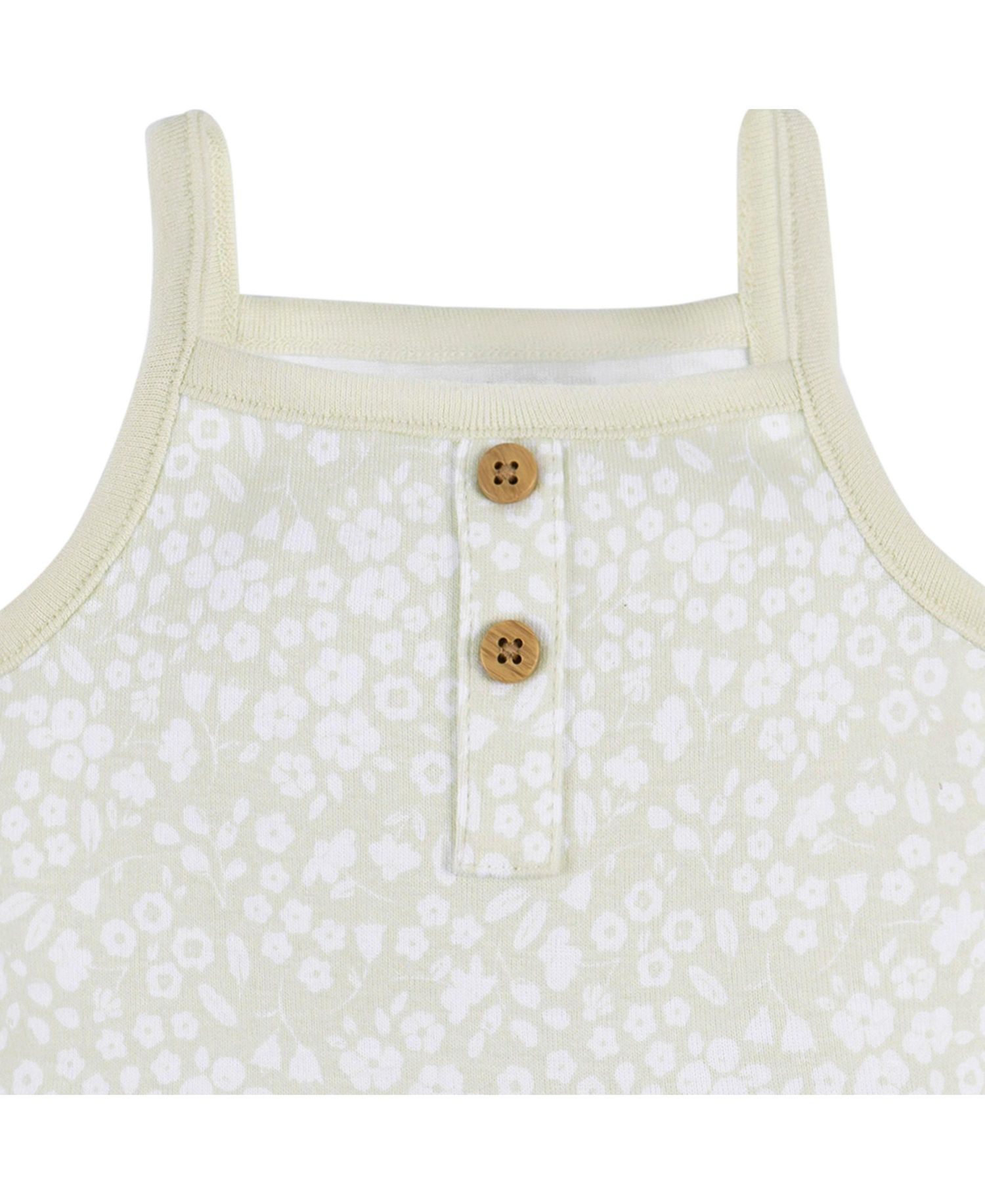 Baby Girls 4-Pack Sleeveless Onesies Bodysuits