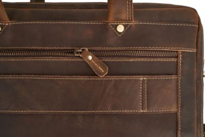 Large Leather Briefcase - Large Capacity & Elegant - Perfect for Daily Usage