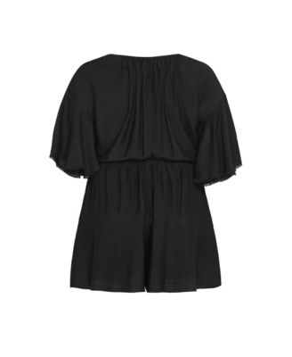 Plus Size Harlow Lace Playsuit