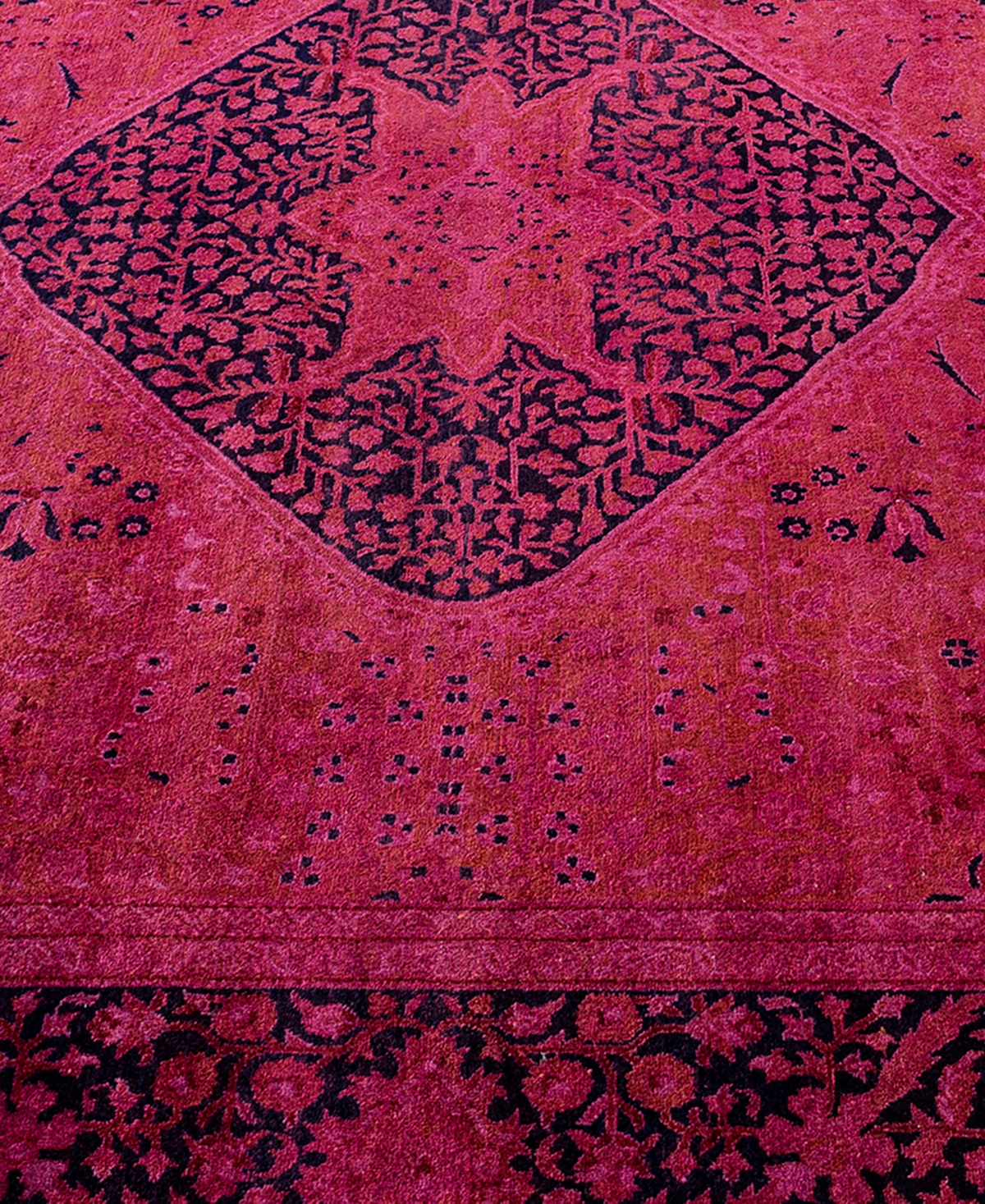 Adorn Hand Woven Rugs Fine Vibrance M1450 6'1''x9'2'' Area Rug In Pink