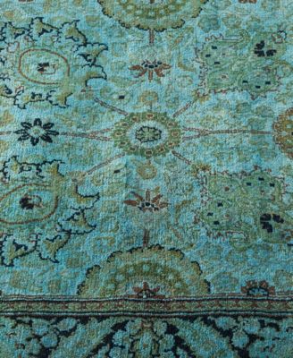 Fine Vibrance M1604 2'7''x11' Runner Area Rug