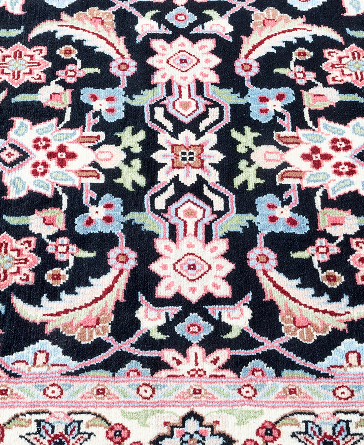 Adorn Hand Woven Rugs Mogul M870 2'6''x8'2'' Runner Area Rug In Black