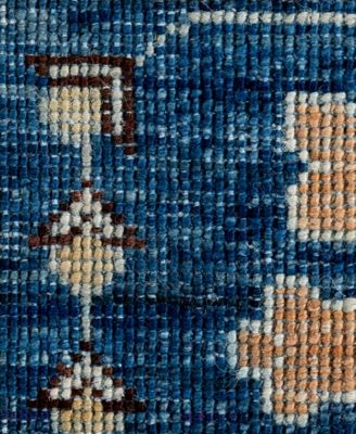 Colorful Oushak M1945 8'1''x9'9'' Area Rug