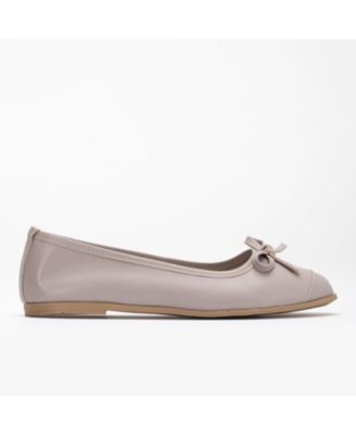 Brooklyn Leather Ballerina Flats