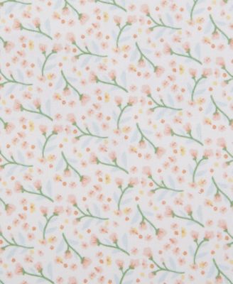 Spring Bunny Embellished Cotton Reversible Table Runner, 14"x72" 