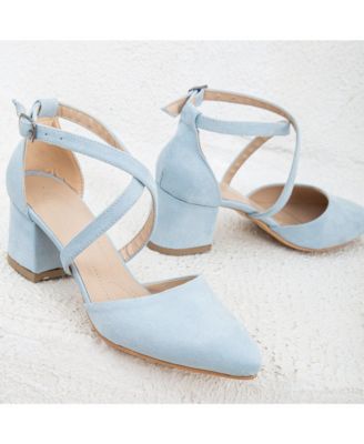 Dolly Low Block Heel Pumps