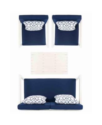 Montez 4 Pc Outdoor Set With Accent Pillows
