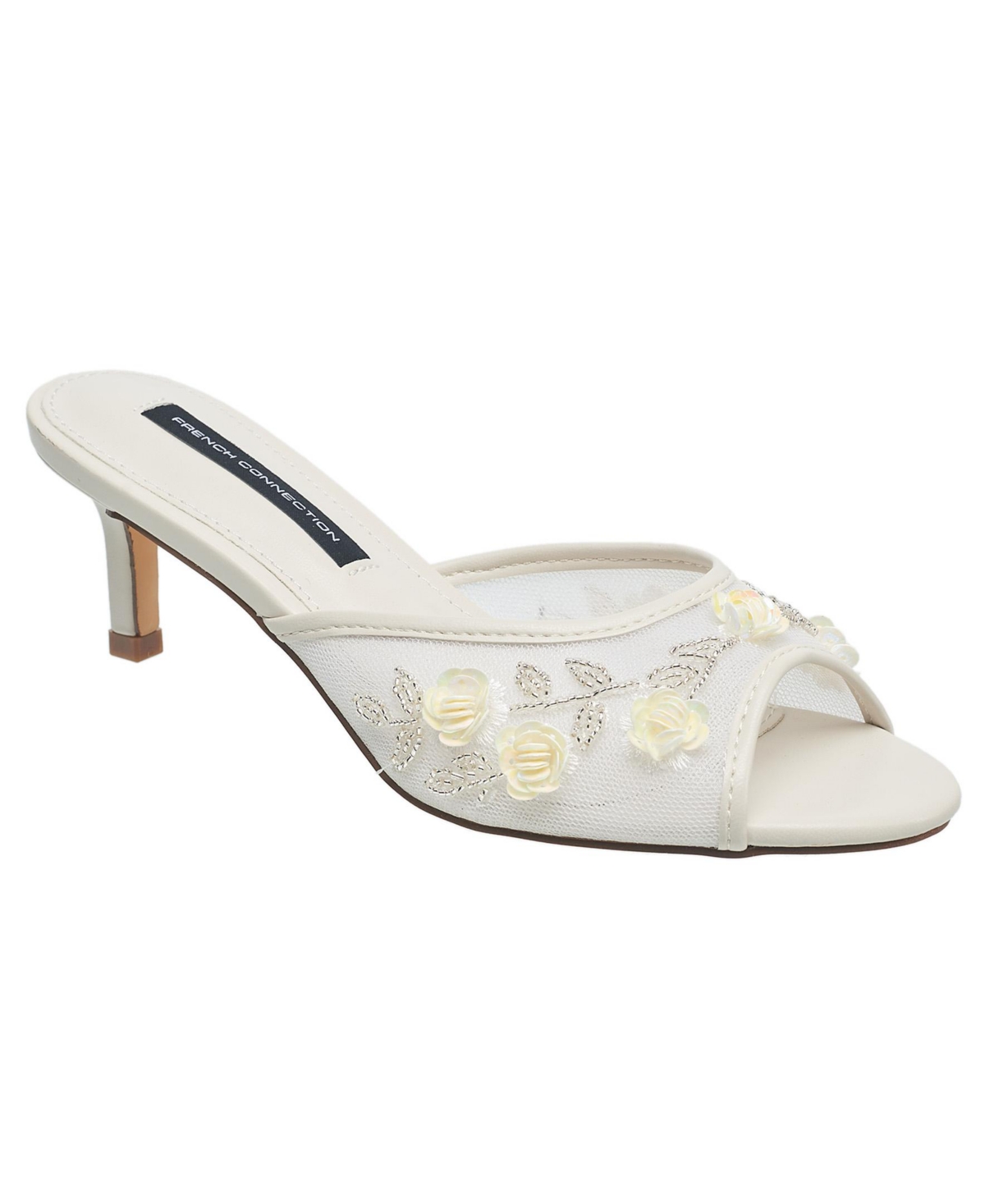 French Connection Ladies Ritz Mesh Kitten Heel