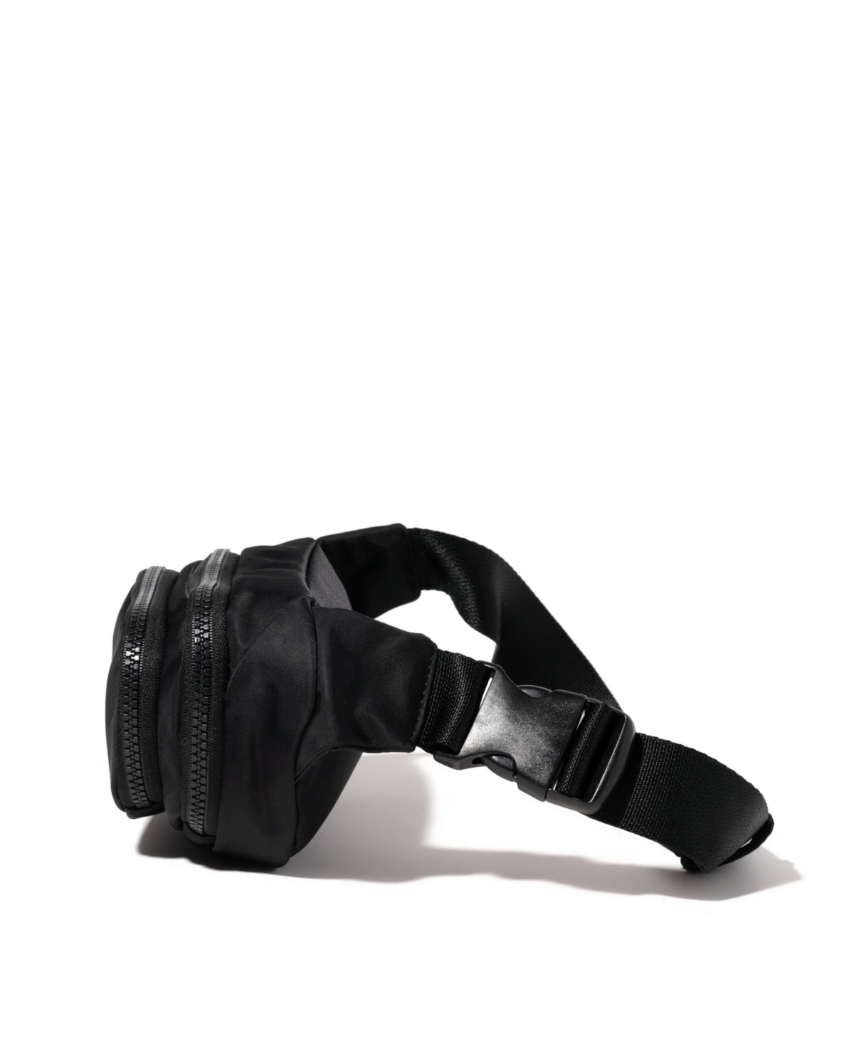 Baggallini On The Go Waist Pack Belt Bag In Black Twil