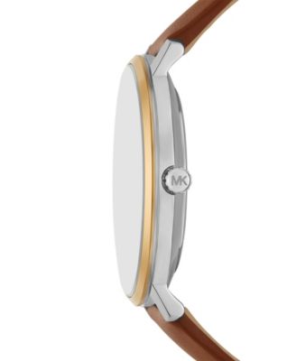 Women's Pyper Three-Hand Luggage Leather Watch and Jewelry Set, 38mm