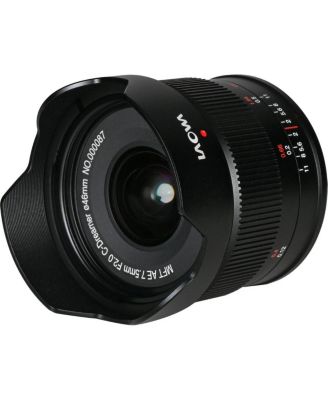 Laowa 7.5mm f/2 Auto Aperture Lens for Micro Four Thirds
