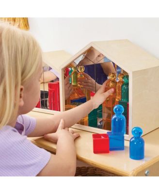 Kaplan Early Learning Nesting House Mirror Set