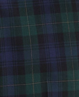 Men's Tartan Modern-Fit Dress Pants