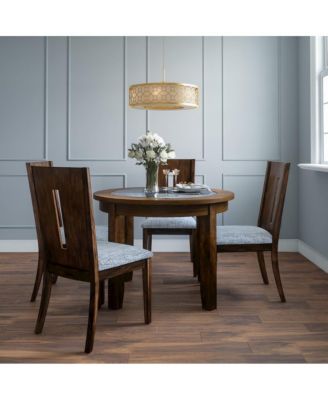 Urban Icon Contemporary Slotback Upholstered Dining Chair (Set of 2)