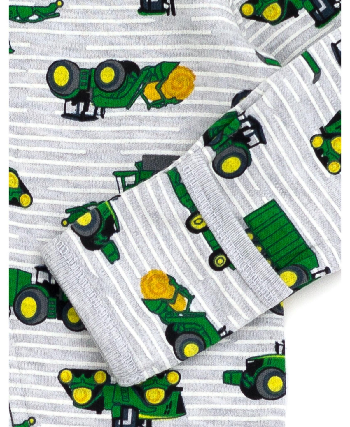 John Deere Baby Boys Ribbed Zip Up Sleep N' Play Coverall