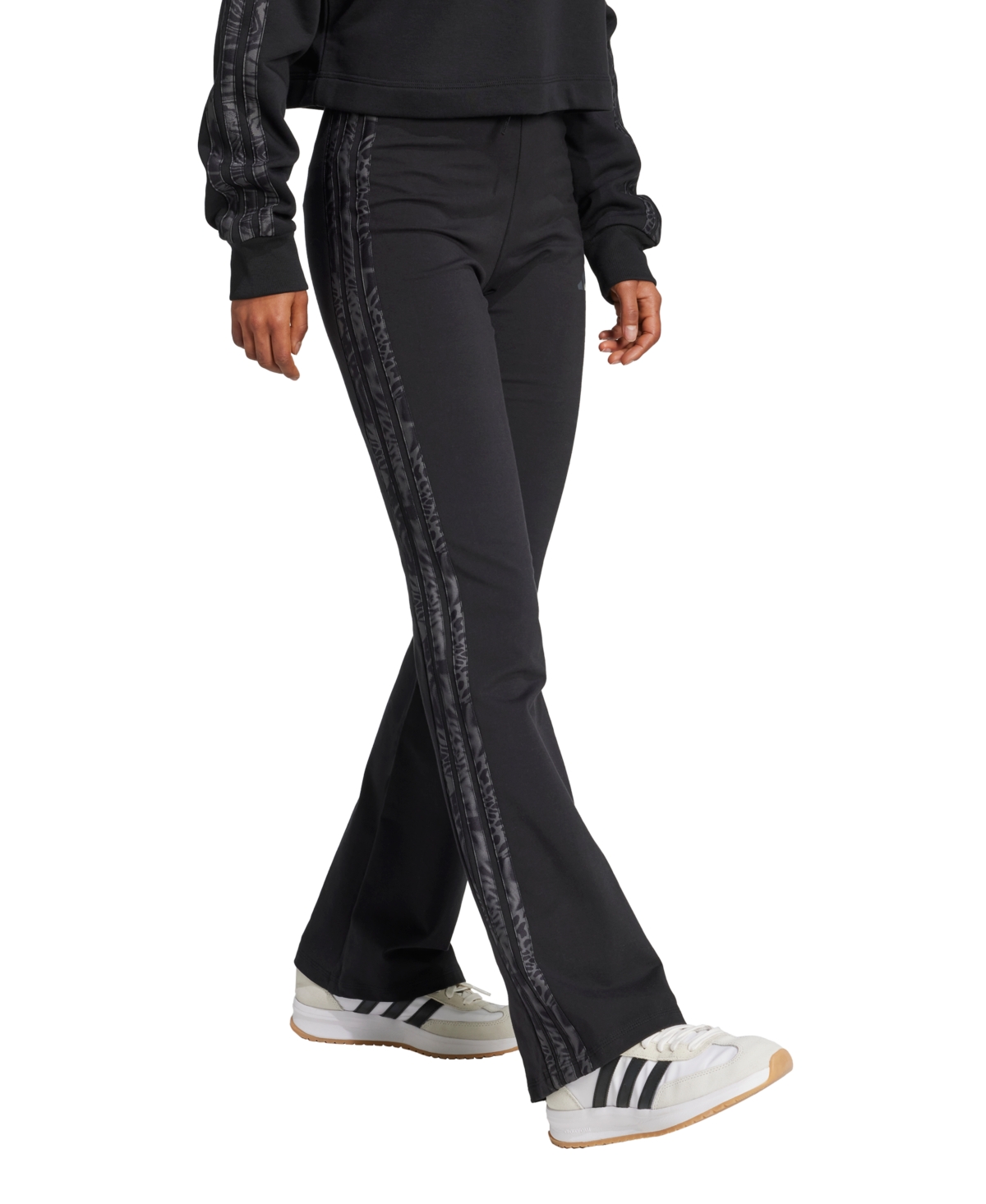 Adidas Originals Womens Adidas Essentials 3-stripes Cotton Leggings In Black