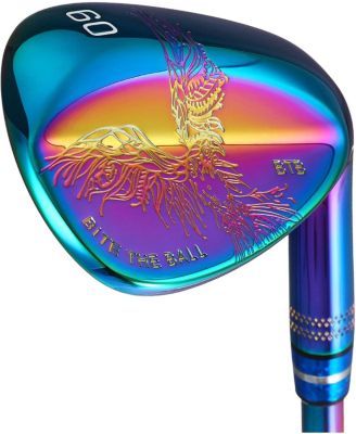 Golf Sand Wedge Club Men Right Hand lob Chipping - Suitable for Tournament Play,Quickly Cuts Strokes from Your Short Game Colorful,52 Degree