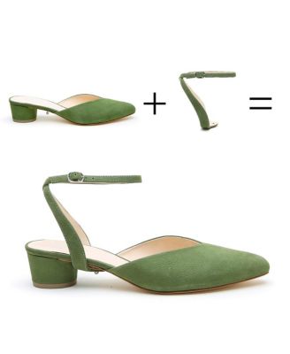 Women's Moss Marilyn Customizable V Slides