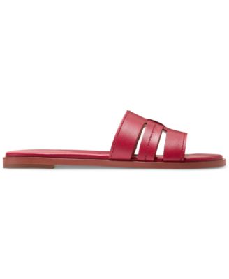 Cole Haan Women's Flynn Slotted Slide Flat Sandals - Macy's