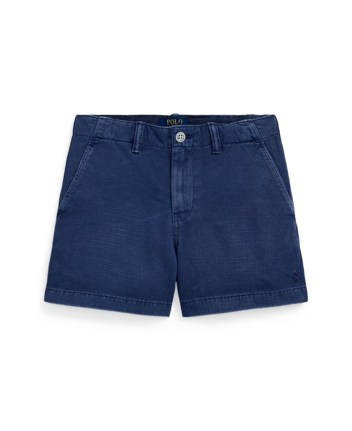 Polo Ralph Lauren Big Girls Chino Shorts In Navy