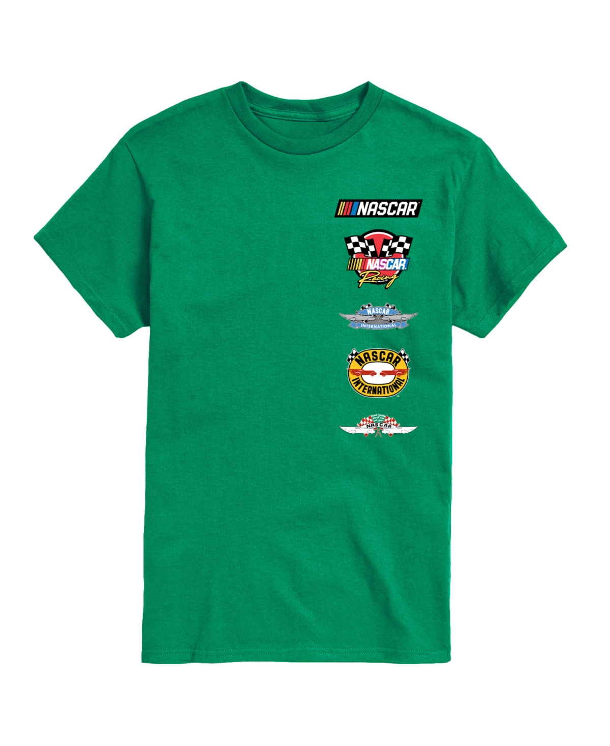 Airwaves Men's Nascar Logo Short Sleeve T-shirt In Green