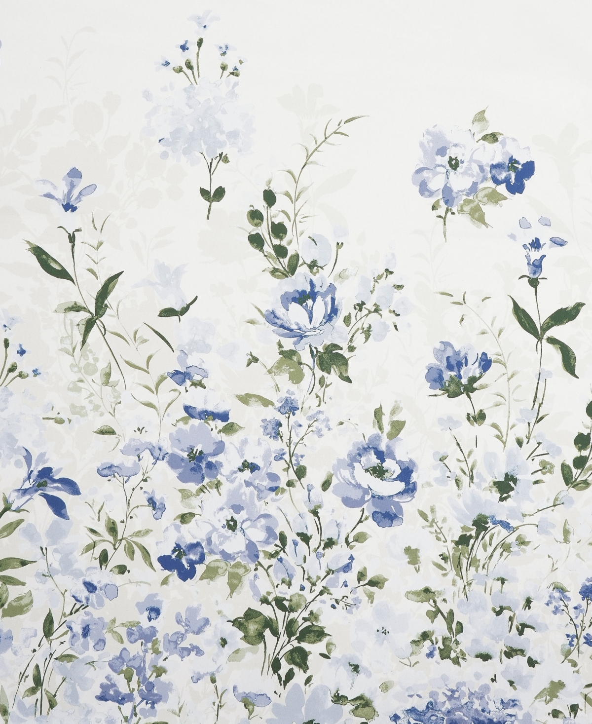 Royal Court Kourtney Shower Curtain, 72" X 70" In Blue