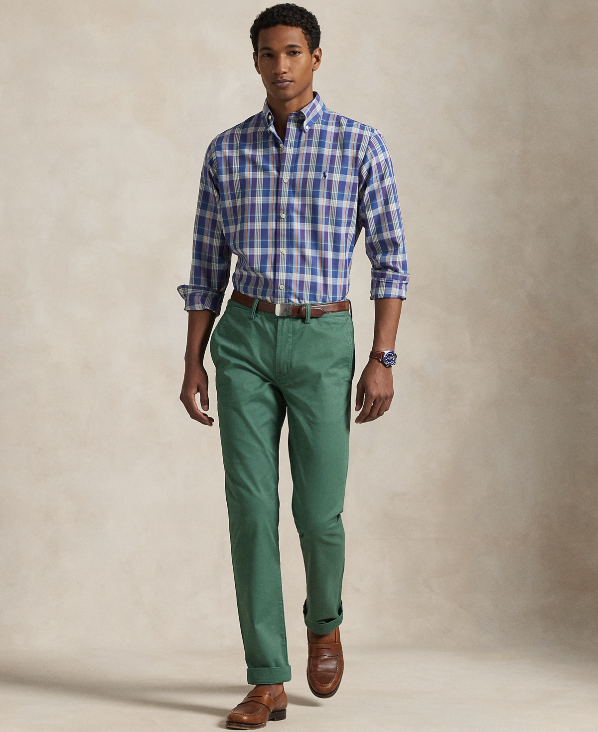 Polo Ralph Lauren Men's Classic-fit Performance Oxford Shirt In Multi