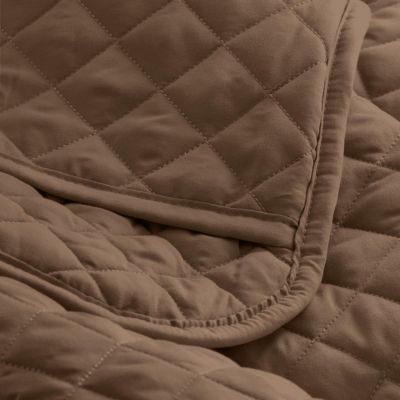 Ultra-soft Diamond Stitched Coverlet Set