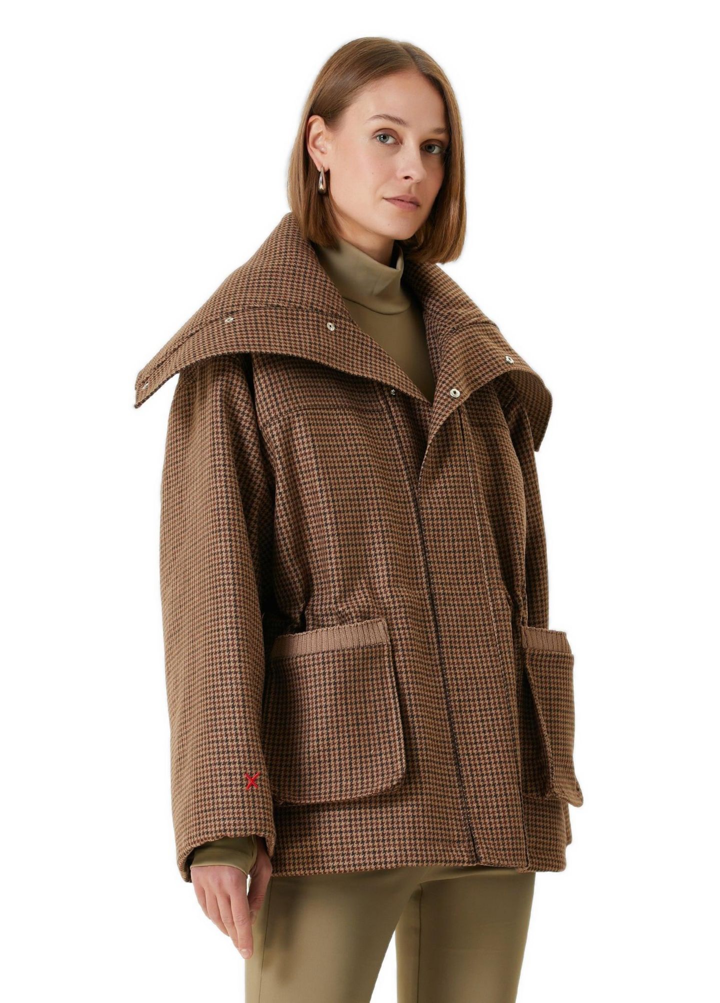 Женская куртка PCFG Wool & Cashmere Blend Oversized Puffer — фото 1