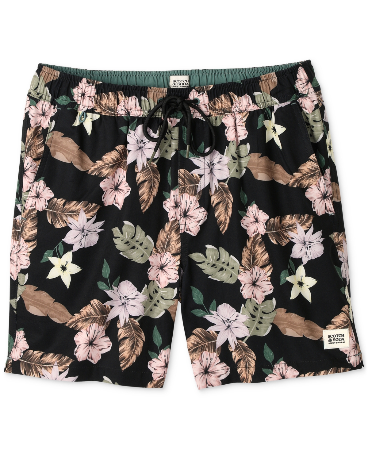 Scotch & Soda Nostalgia Floral Swim Trunks