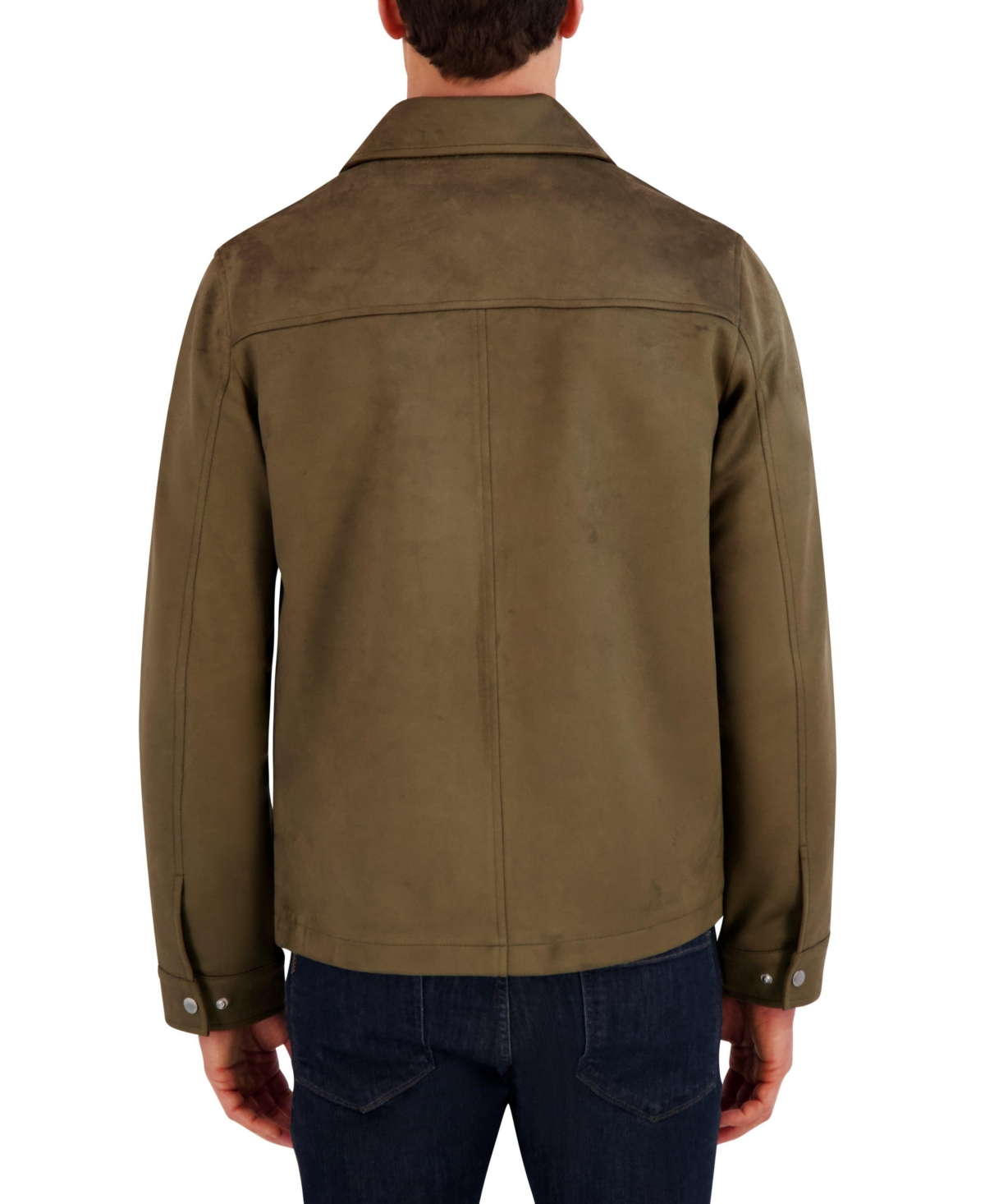 Vince Camuto Men's James Dean Transitional Coat In Dark Olive