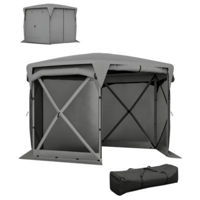 11ft Pop Up Gazebo Screen Tent with Removable Roof