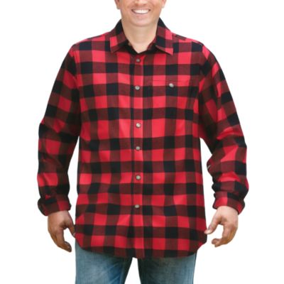 by KingSize Men's Big & Tall Flannel Shirt