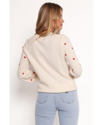 Women's Xadie All Over Mini Heart Sweater