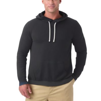 Big & Tall Waffle-Knit Thermal Hoodie