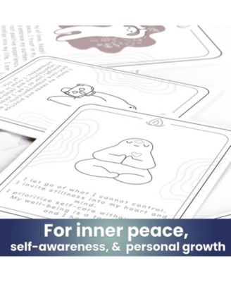 Meditation Cards - 120 Cards for Adults - Anxiety Relief Items Affirmation Cards for Mental Health