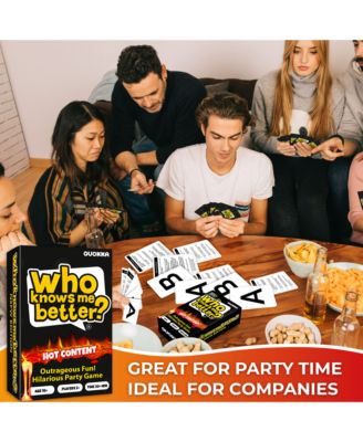 Who Knows Me Better? - Teens & Family Card Trivia Game | Fun Learning & Educational Questions for Teens & Families