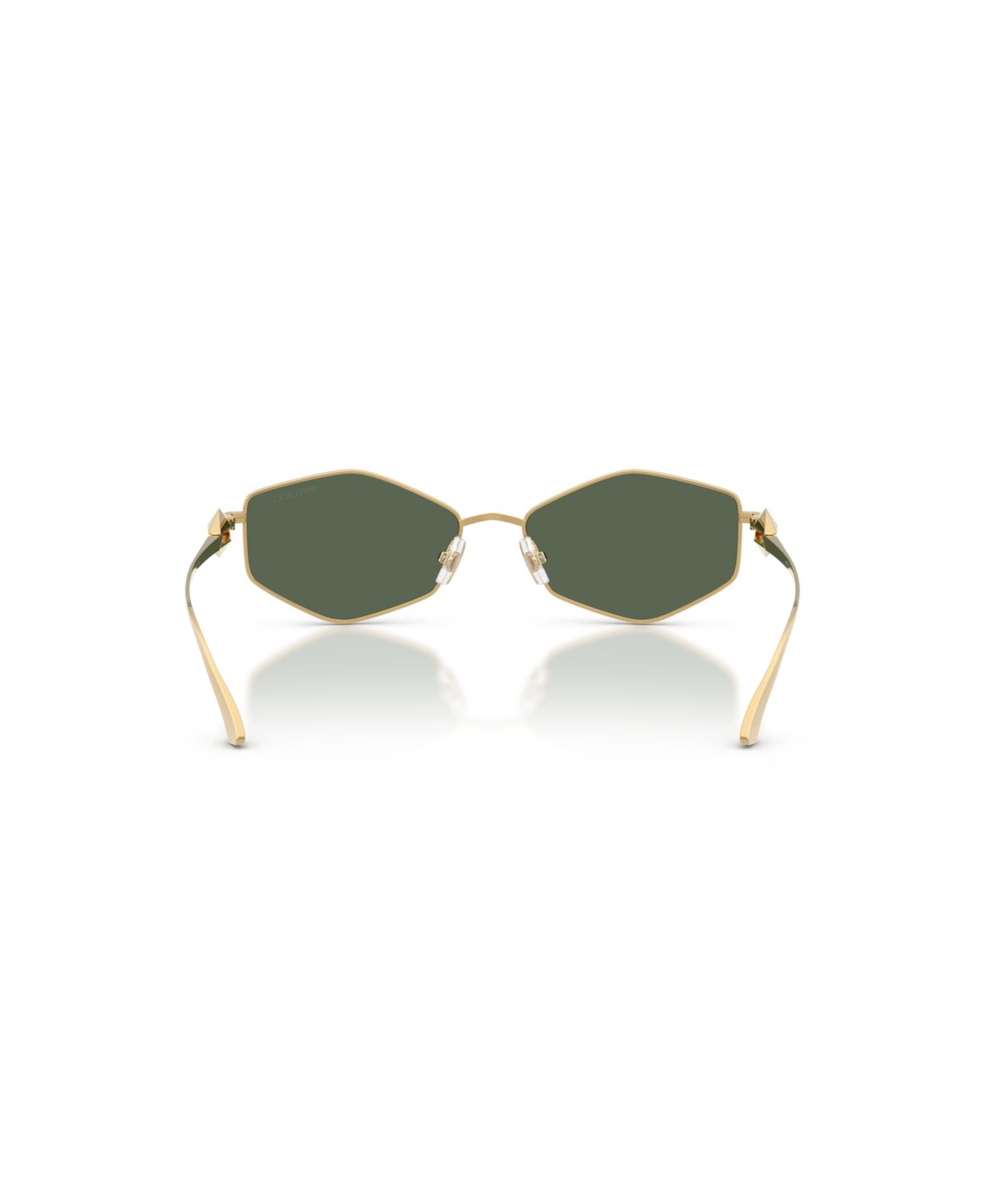 Женские солнцезащитные очки Jimmy Choo Sunglasses, JC4017, цвет: Золотой — фото 10