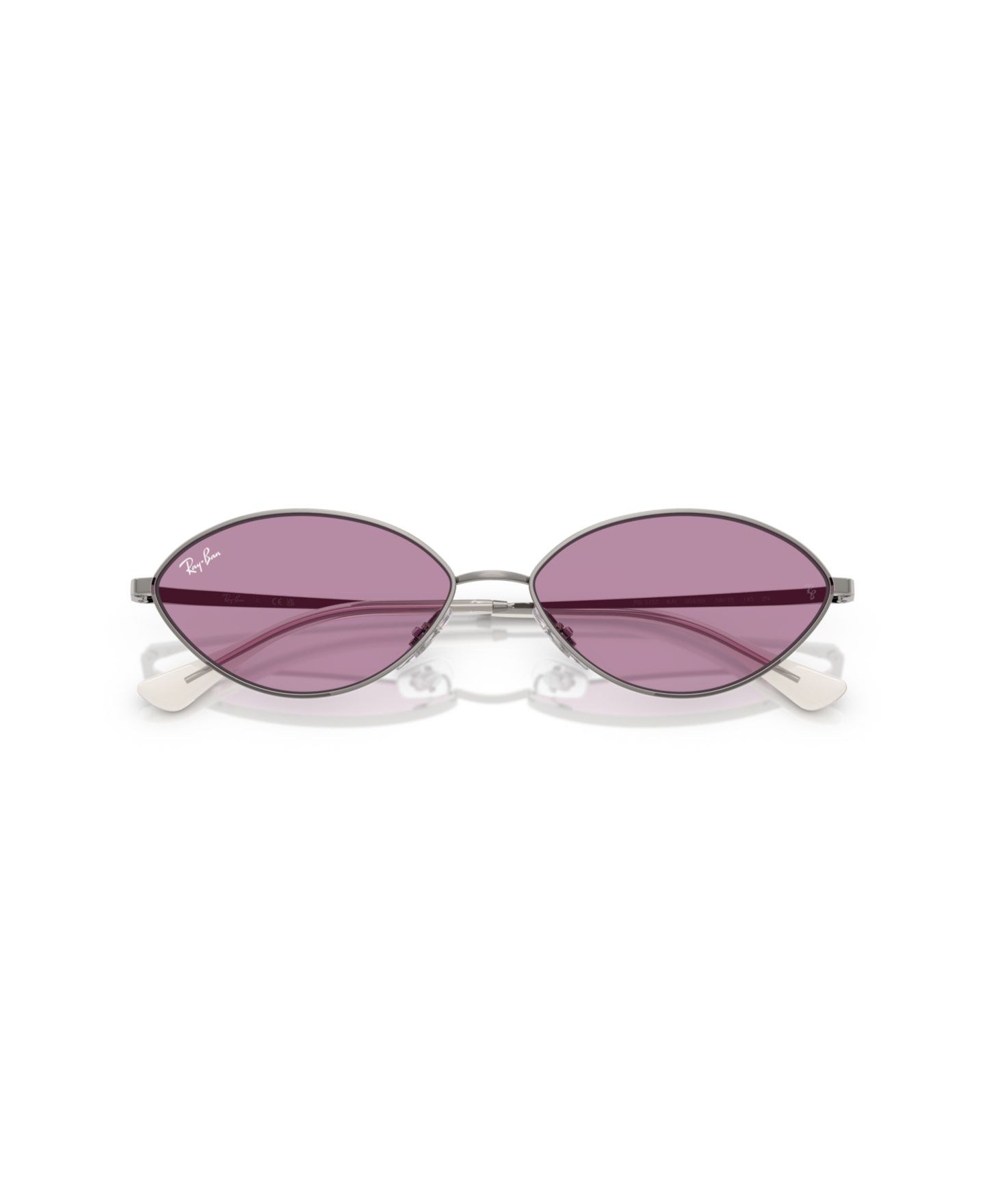 Солнцезащитные очки Ray-Ban Unisex Polarized Sunglasses, RB3757, цвет: Графитовый металлик — фото 4