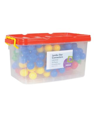 Jumbo Star Connectors Manipulative Set - 24 Pieces