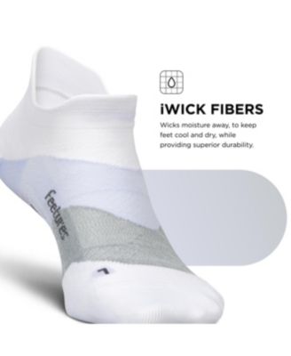 Men's Elite Ultra Light Cushion Ankle Socks - Sport Sock with Targeted Compression