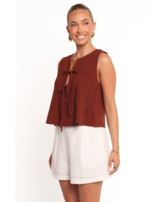 Women's Nika Pleated Top