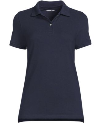 Women's Short Sleeve Mesh Polo Shirt