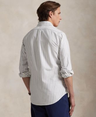 mens dress shirts ralph lauren POLO Slim-Fit Oxford Button Down Shirt (L, Multicolor Plaid) at Amazon Men's Clothing store Regular fit Polo Ralph Lauren Men's Linen