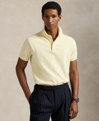 Men's Classic Stretch Oxford Mesh Polo Shirt
