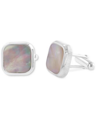 EFFY Collection - Men's Mother of Pearl Square Cufflinks in Sterling Silver