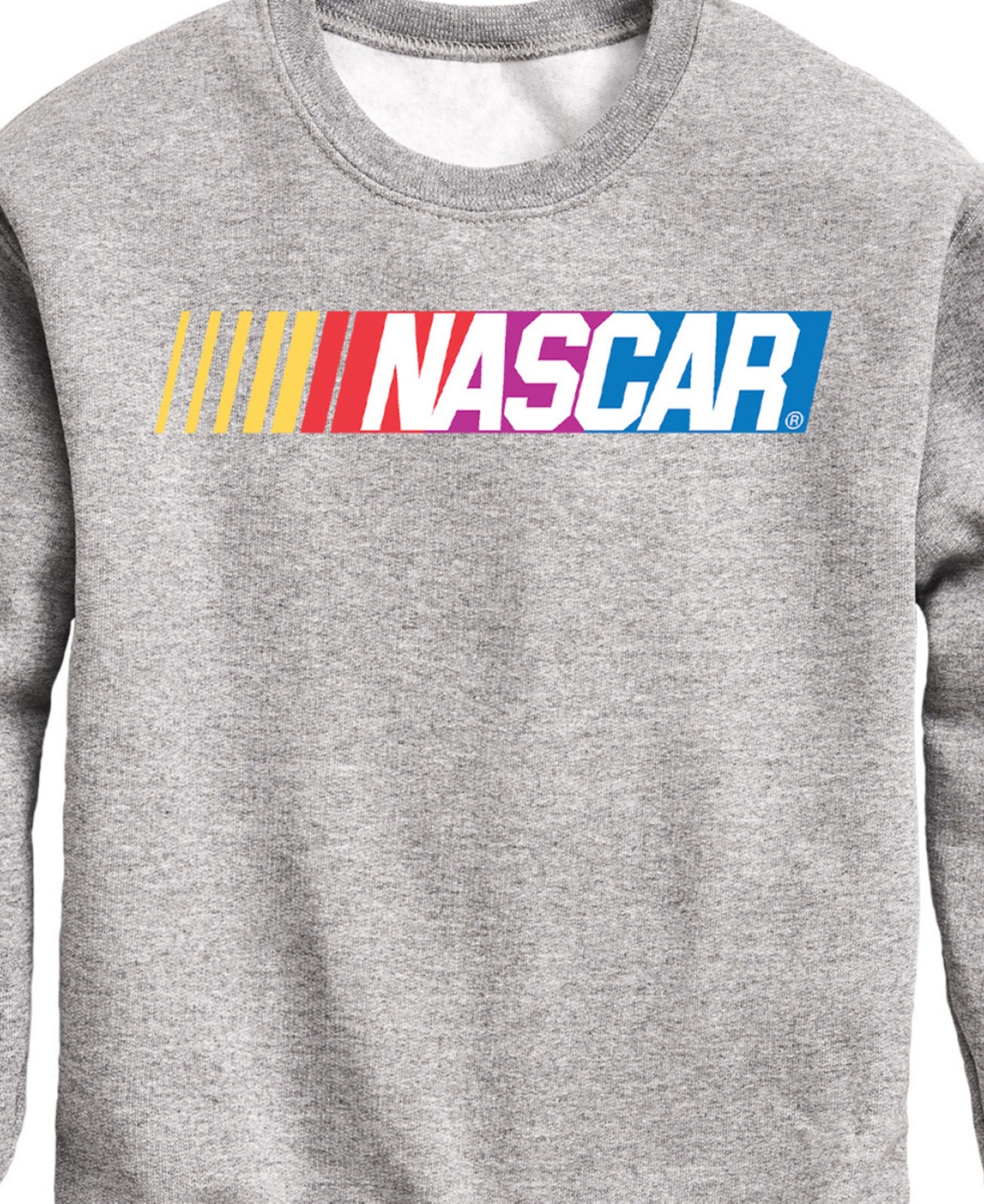Nascar Big Boys Logo Graphic Crew Fleece Sweatshirt