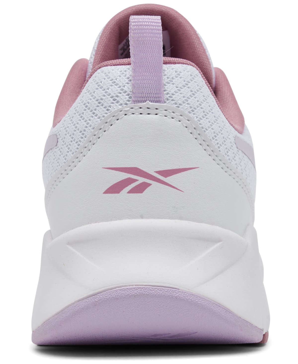 Reebok Big Girls Energen Casual Sneakers From Finish Line In White,rose